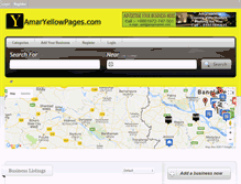 Tablet Screenshot of amaryellowpages.com